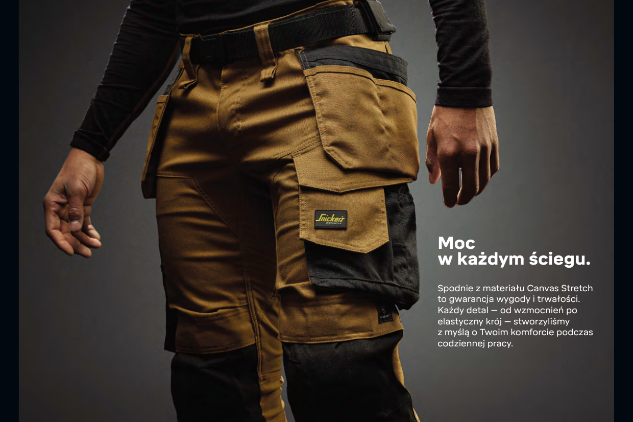 Snickers 6344 i 6244 – 7 powodów, dla których nowe spodnie robocze Snickers są absolutnym przełomem w 2025