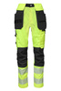 Spodnie robocze odblaskowe BoSafety MashUp Plus W.K. HV kl. 2