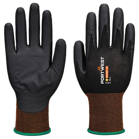 Rękawice Portwest A374 GP Grip 18 z mikropianki nitrylowej