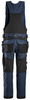 Ogrodniczki robocze Snickers 6014 Canvas Stretch z workami kieszeniowymi