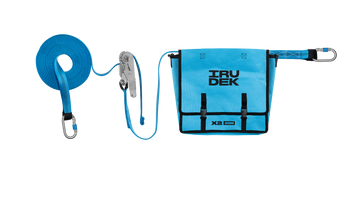 Przenośna asekuracyjna lina życia Irudek X2 do prac na wysokości