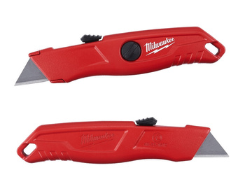 Nóż z mechanizmem cofającym ostrza Milwaukee