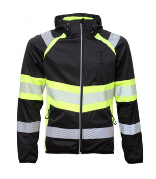 Kurtka Softshell BoSafety Topek HV
