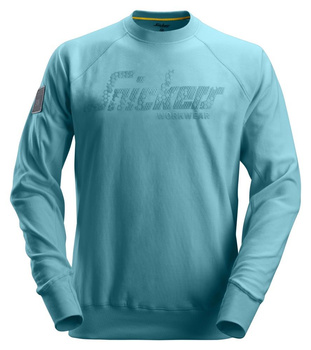 Bluza Snickers Logo 2882 aqua - PROMO