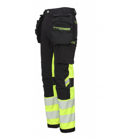 Spodnie robocze odblaskowe BoSafety Tension PRO HV w.k.