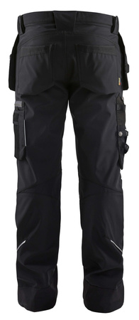 Spodnie robocze z workami kieszeniowymi Blaklader 1805 Softshell