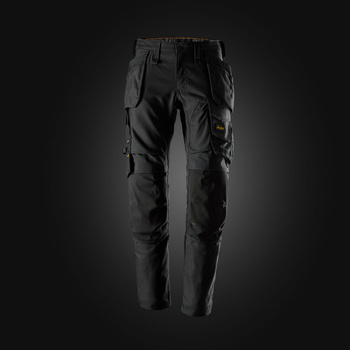 Spodnie robocze Snickers 6244 Canvas Stretch z workami kieszeniowymi