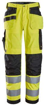 Spodnie odblaskowe z workami kieszniowymi Snickers 6238