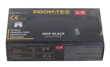 Rękawice ProMates Grip Black 