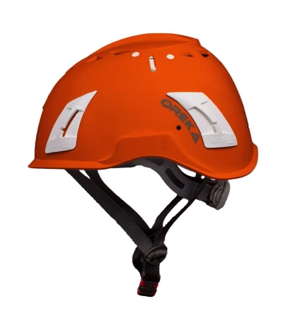 Hełm ochronny Irudek Oreka pomarańczowy