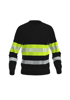 Bluza odblaskowa BoSafety ONYX HV kl.1