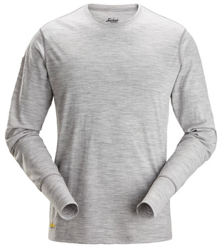 T-Shirt z długim rękawem wełniany Snickers 2451 Merino