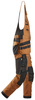 Ogrodniczki robocze Snickers 6014 Canvas Stretch z workami kieszeniowymi