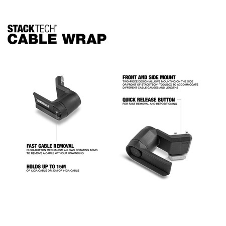 Uchwyt na kabel Toughbuilt Stack Tech TB-B1-A-31