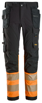 Spodnie odblaskowe z workami kieszniowymi Snickers 6231