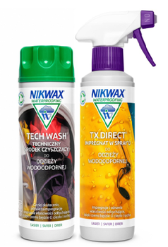 Zestaw Nikwax Tech Wash/TX. Direct