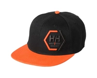 Czapka z daszkiem Helly Hansen Black/Orange