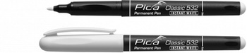 Marker permanentny Pica biały 1-2mm
