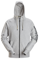 Bluza Snickers Logo 2895 na suwak z kapturem