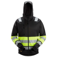 Bluza odblaskowa na suwak z kapturem Snickers 8038